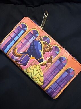 Loungefly Beauty and the Beast 30th Anniversary Wallet